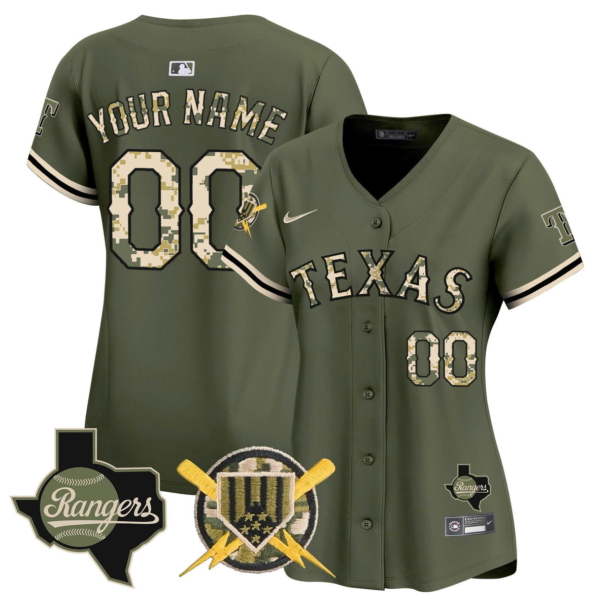 Camisa MLB Texas Armed Forces Day Vapor Premier Limited Jersey