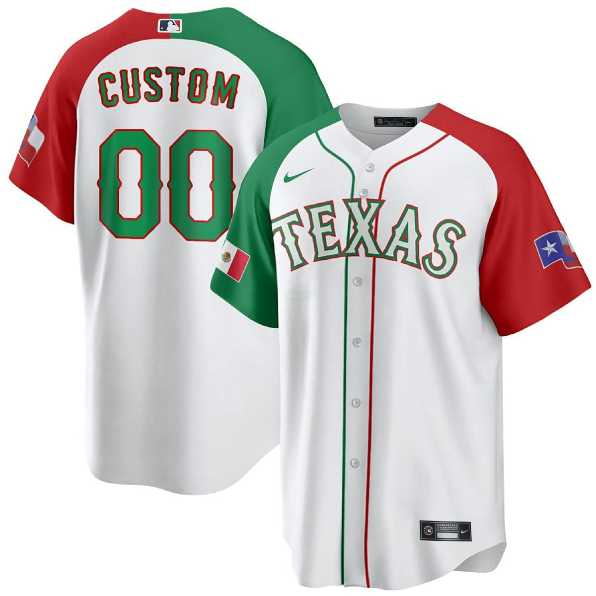Camisa MLB Texas Mexican Jersey V2