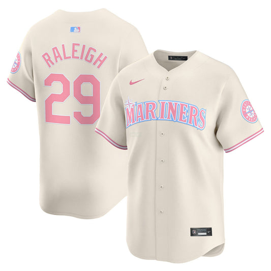 Camisa MLB Unisex Seattle Bubblegum Pink Vapor Premier Limited Jersey