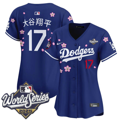 Camisa MLB Women’s 2025 World Series x Tokyo Series Vapor Premier Limited Jersey V2 – Stitched