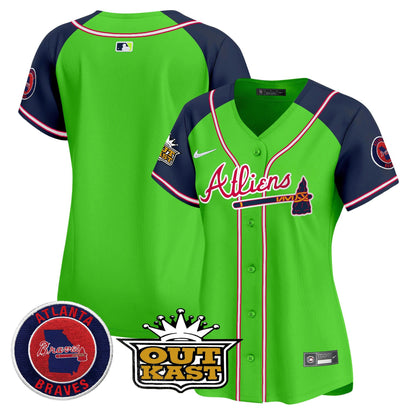 Camisa MLB Women’s Atlanta Atliens Vapor Premier Limited Jersey