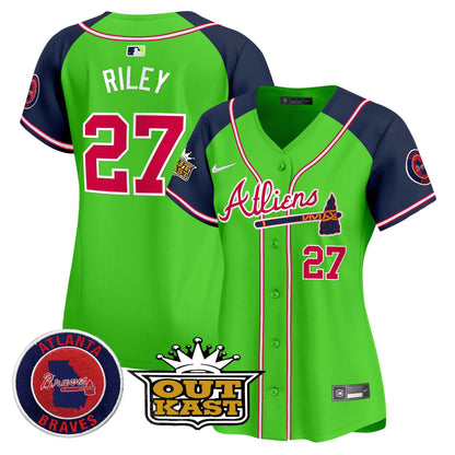 Camisa MLB Women’s Atlanta Atliens Vapor Premier Limited Jersey