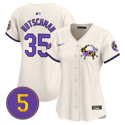 Camisa MLB Women’s Baltimore Purple Vapor Premier Limited Jersey