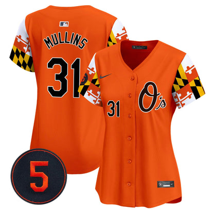 Camisa MLB Women’s Baltimore Robinson Patch Vapor Premier Limited Jersey V5