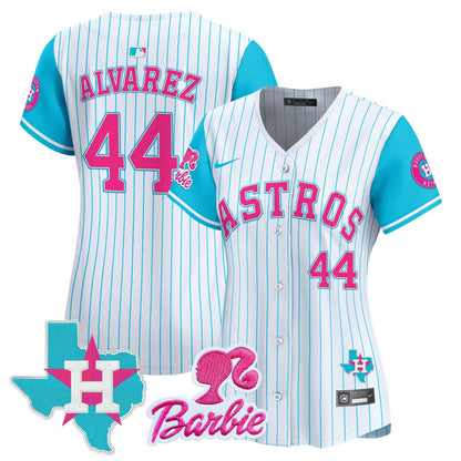 Camisa MLB Women’s Barbie Patch Vapor Premier Limited Jersey