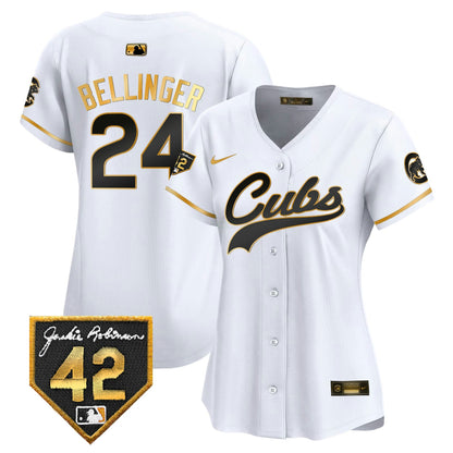 Camisa MLB Women’s Chicago Jackie Robinson Patch Vapor Premier Limited Jersey