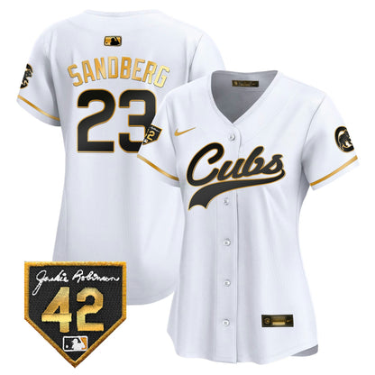 Camisa MLB Women’s Chicago Jackie Robinson Patch Vapor Premier Limited Jersey