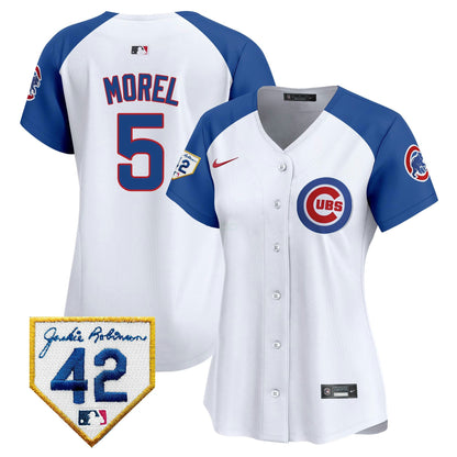 Camisa MLB Women’s Chicago Jackie Robinson Patch Vapor Premier Limited Jersey