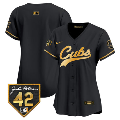 Camisa MLB Women’s Chicago Jackie Robinson Patch Vapor Premier Limited Jersey