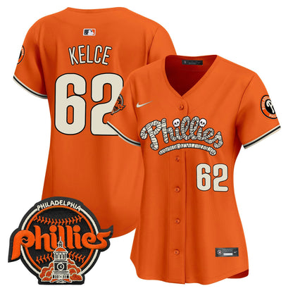 Camisa MLB Philadelphia Phillies Women’s Halloween Vapor Premier Limited Jersey