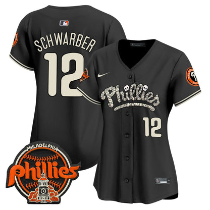 Camisa MLB Philadelphia Phillies Women’s Halloween Vapor Premier Limited Jersey