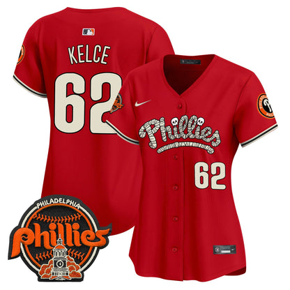 Camisa MLB Philadelphia Phillies Women’s Halloween Vapor Premier Limited Jersey