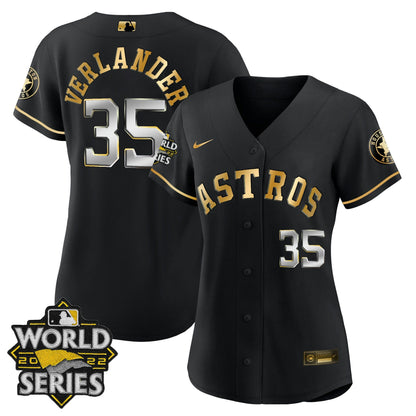 Camisa MLB Women’s Houston 2022 World Series Player Jersey