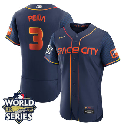 Camisa MLB Women’s Houston 2022 World Series Player Jersey