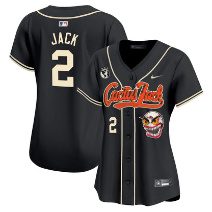 Camisa MLB Women’s Houston Cactus Jack Vapor Premier Limited Jersey – Stitched