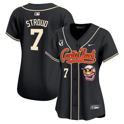 Camisa MLB Women’s Houston Cactus Jack Vapor Premier Limited Jersey – Stitched