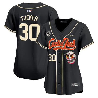Camisa MLB Women’s Houston Cactus Jack Vapor Premier Limited Jersey – Stitched