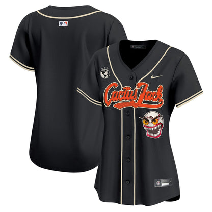 Camisa MLB Women’s Houston Cactus Jack Vapor Premier Limited Jersey – Stitched