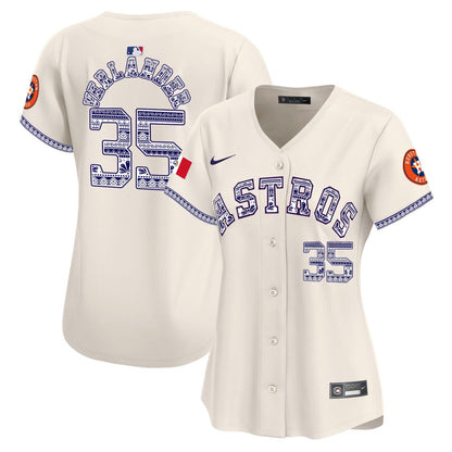 Camisa MLB Women’s Houston Mexico Vapor Premier Limited Jersey V2