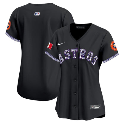 Camisa MLB Women’s Houston Mexico Vapor Premier Limited Jersey V2