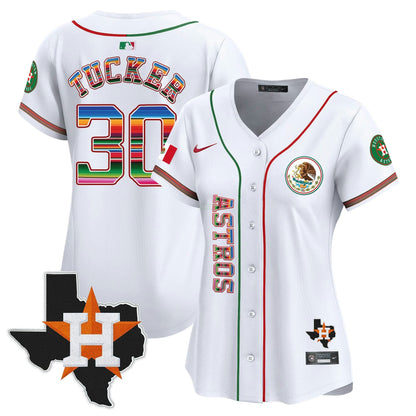 Camisa MLB Women’s Houston Mexico Vapor Premier Limited Jersey V4