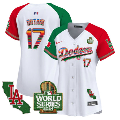 Camisa MLB Women’s Mexico 2024 World Series Vapor Premier Limited Jersey V2