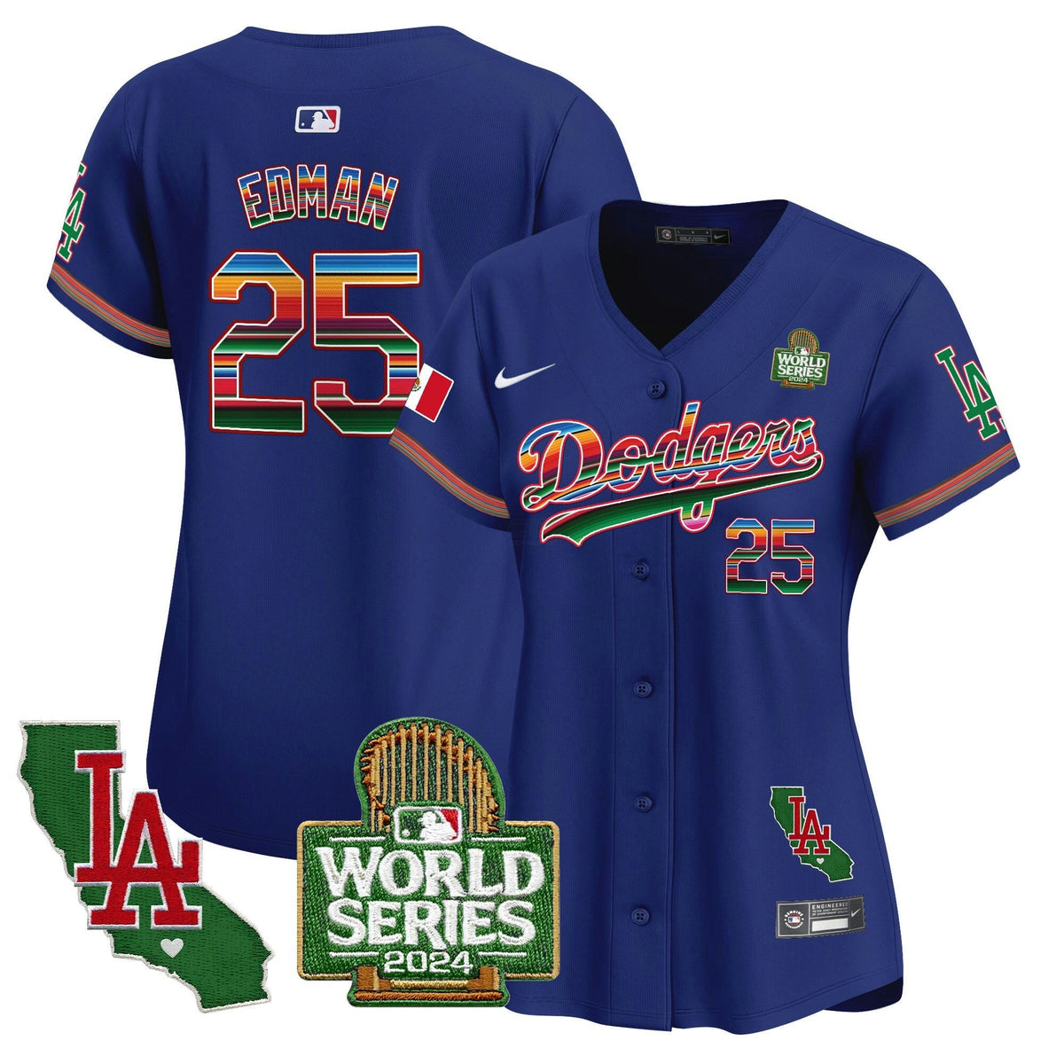 Camisa MLB Women’s Mexico 2024 World Series Vapor Premier Limited Jersey V2
