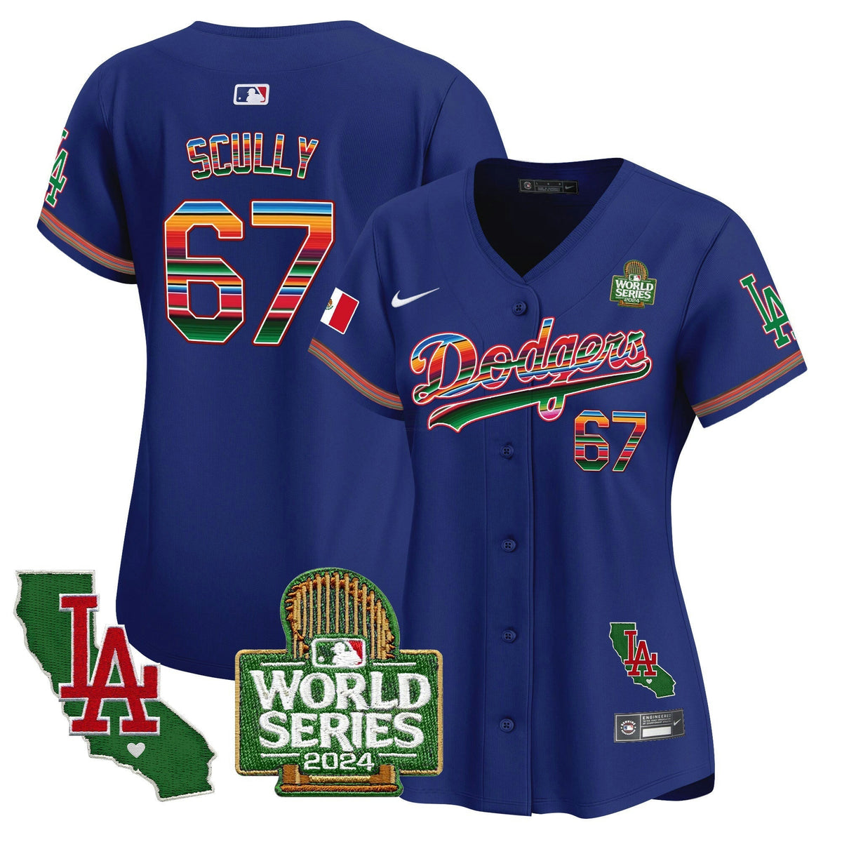 Camisa MLB Women’s Mexico 2024 World Series Vapor Premier Limited Jersey V2