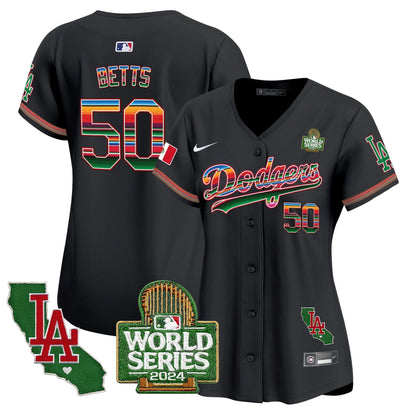 Camisa MLB Women’s Mexico 2024 World Series Vapor Premier Limited Jersey V2