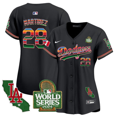 Camisa MLB Women’s Mexico 2024 World Series Vapor Premier Limited Jersey V2
