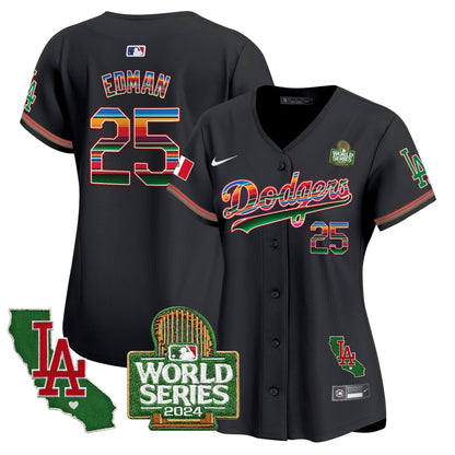 Camisa MLB Women’s Mexico 2024 World Series Vapor Premier Limited Jersey V2