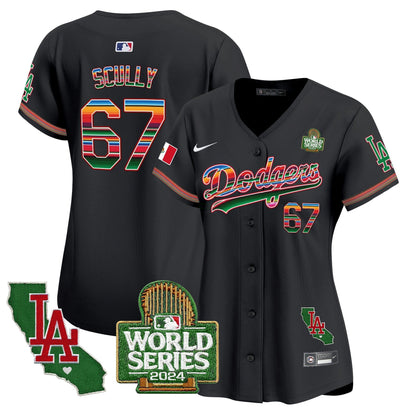 Camisa MLB Women’s Mexico 2024 World Series Vapor Premier Limited Jersey V2