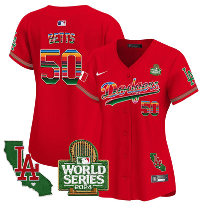 Camisa MLB Women’s Mexico 2024 World Series Vapor Premier Limited Jersey V2