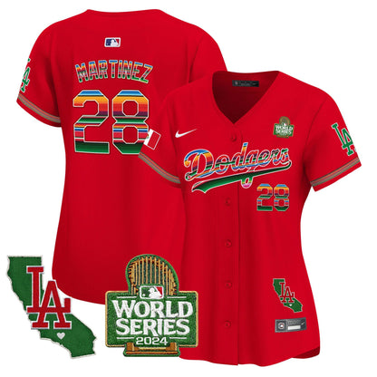Camisa MLB Women’s Mexico 2024 World Series Vapor Premier Limited Jersey V2