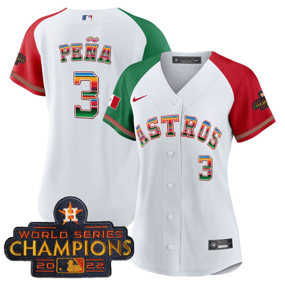 Camisa MLB Houston Astros Women’s Mexico Baseball Limited Jersey