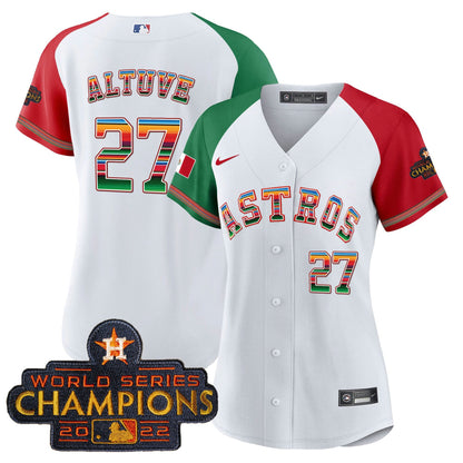 Camisa MLB Houston Astros Women’s Mexico Baseball Limited Jersey