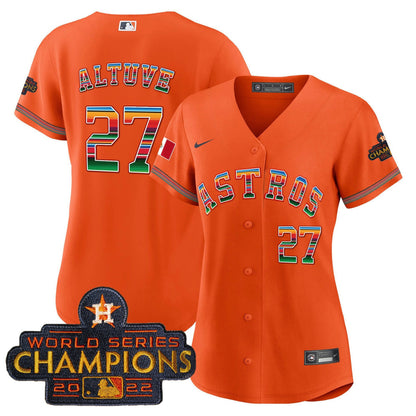Camisa MLB Houston Astros Women’s Mexico Baseball Limited Jersey