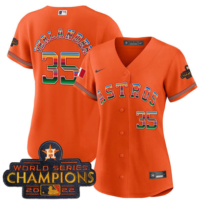 Camisa MLB Houston Astros Women’s Mexico Baseball Limited Jersey