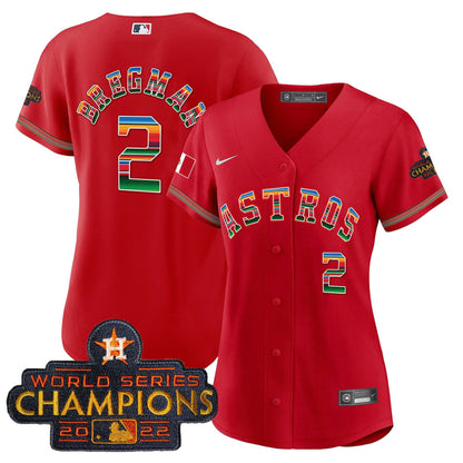 Camisa MLB Houston Astros Women’s Mexico Baseball Limited Jersey