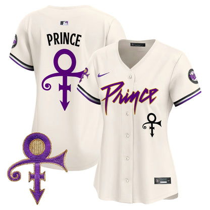 Camisa MLB Women’s Minnesota Prince Patch Vapor Premier Limited Jersey