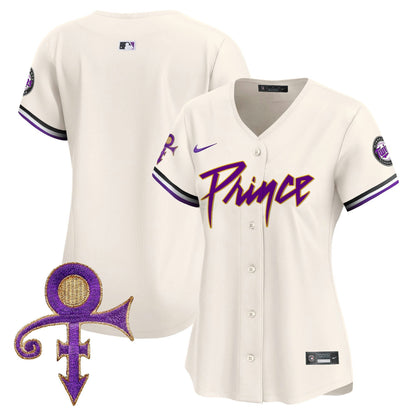 Camisa MLB Women’s Minnesota Prince Patch Vapor Premier Limited Jersey