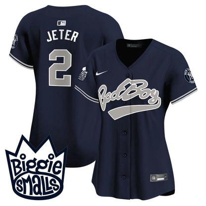 Camisa MLB Women’s New York Biggie Smalls Vapor Premier Limited Jersey
