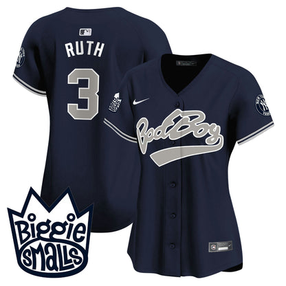 Camisa MLB Women’s New York Biggie Smalls Vapor Premier Limited Jersey