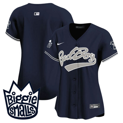 Camisa MLB Women’s New York Biggie Smalls Vapor Premier Limited Jersey