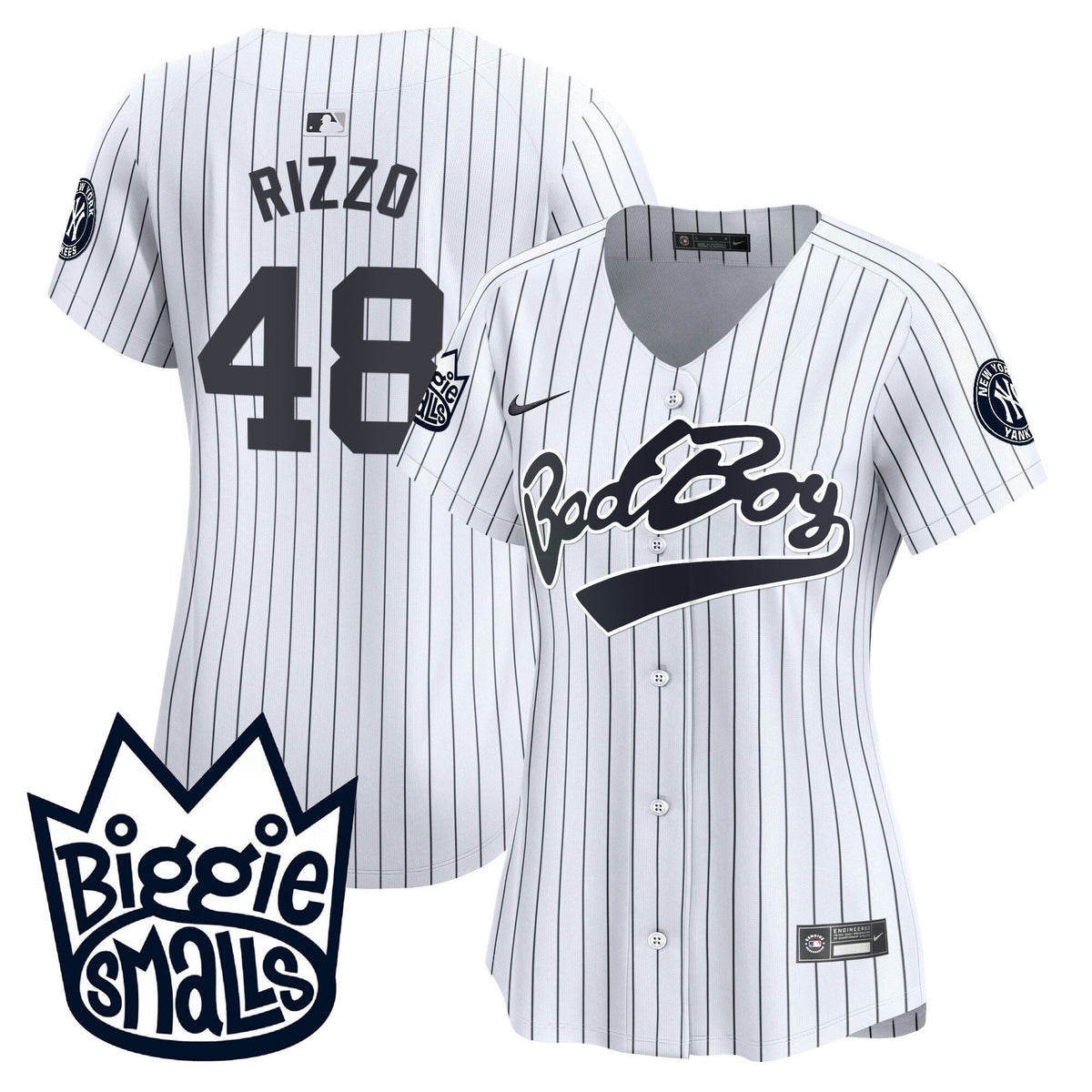 Camisa MLB Women’s New York Biggie Smalls Vapor Premier Limited Jersey