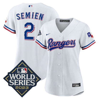 Camisa MLB Women’s Texas 2023 World Series Jersey
