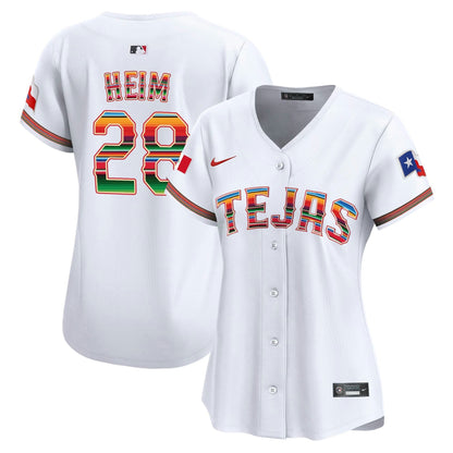 Camisa MLB Women’s Texas Mexico Vapor Premier Limited Jersey