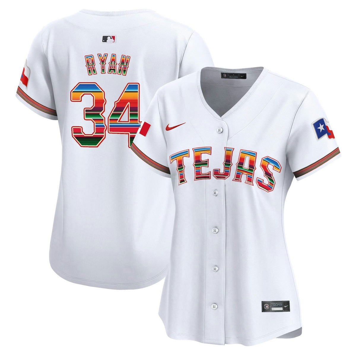 Camisa MLB Women’s Texas Mexico Vapor Premier Limited Jersey