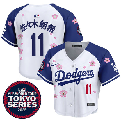 Camisa MLB Women’s Tokyo Series 2025 Crop Top Jersey – Stitched
