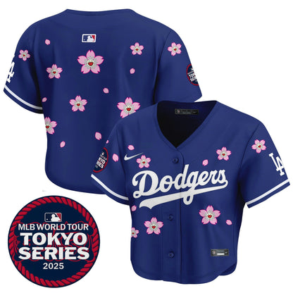 Camisa MLB Women’s Tokyo Series 2025 Crop Top Jersey – Stitched